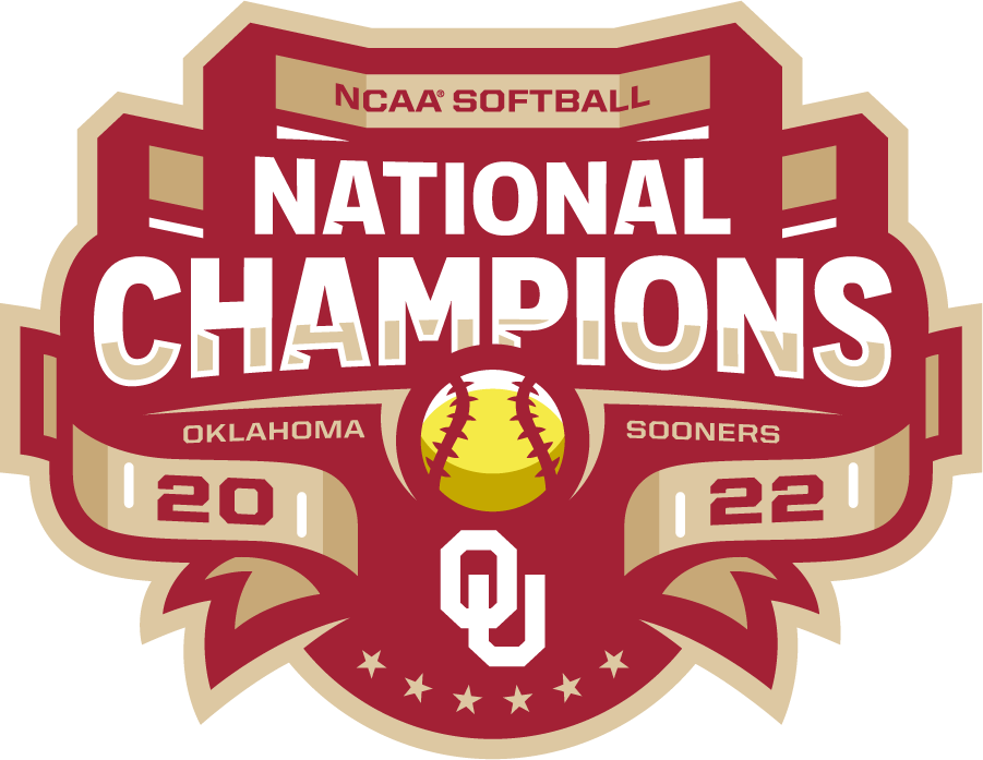 Oklahoma Sooners 2022 Champion Logo diy DTF decal sticker